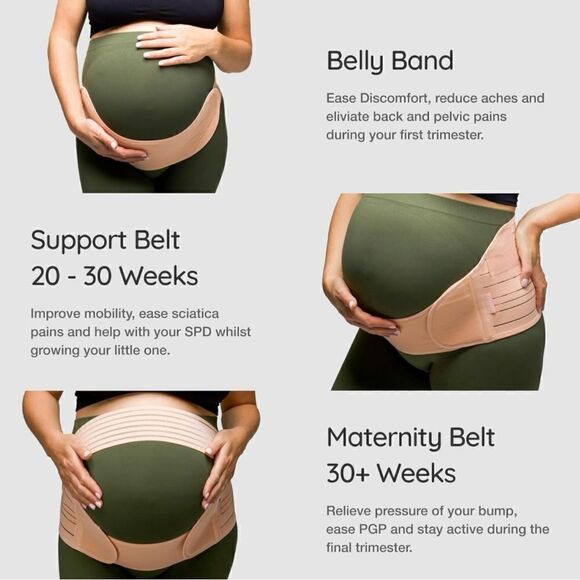 BABYGO XL Pink Maternity Belt - Picture 3 of 7